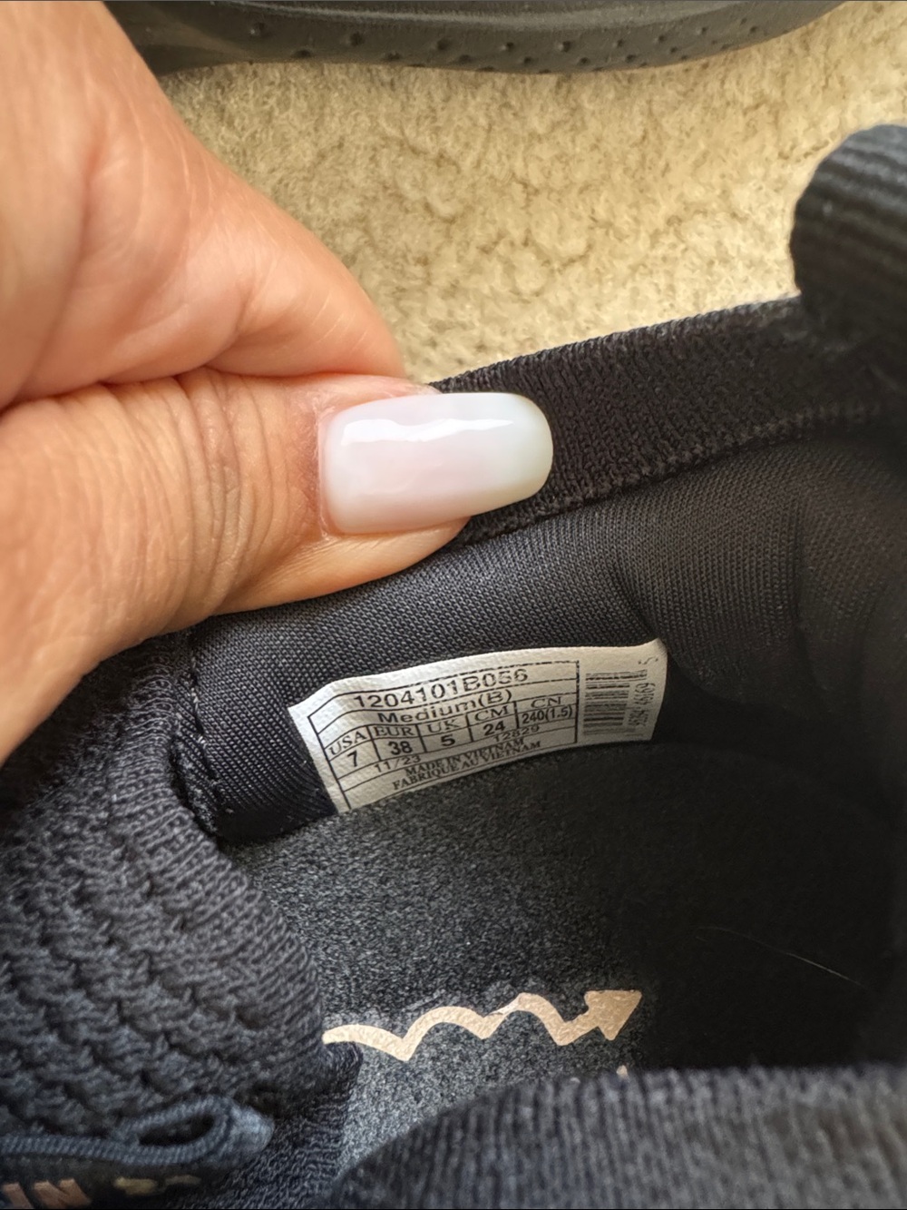 Black Brooks Women's Stealthfit Glycerin 21 - size 7 - Picture 7 of 9